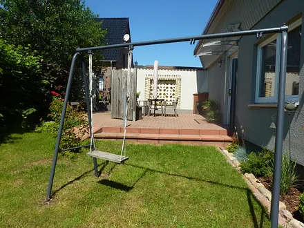 Aussen-Terrasse mit Kamin