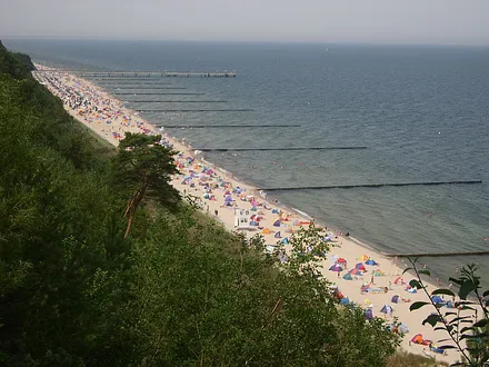 Badewetter am Koserower Badestrand