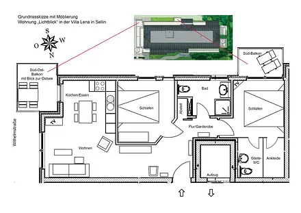 Grundriss der "Lichtblick"