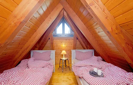 Schlafzimmer 2 im Spitzboden