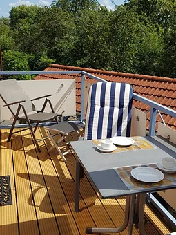 Südbalkon Blick nach Ost