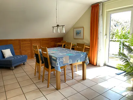 Essbereich im Wohnraum