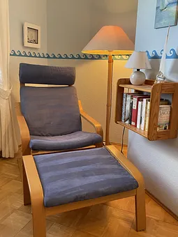 Leseecke im Schlafzimmer