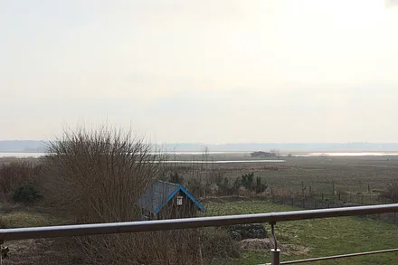 Balkon mit Boddenblick