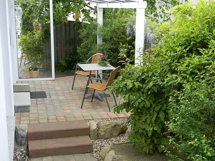 Überdachte Terrasse