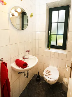 Gäste WC im Untergeschoß 