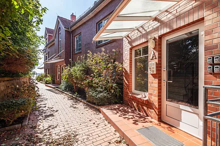 Eingang Appartementhaus