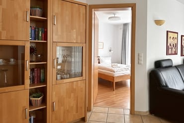 Ansicht aus dem Wohnzimmer