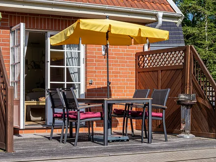Ferienhaus Residenz zu den 3 Tannen Zingst ... Terrasse