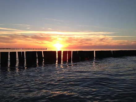 Ferienhaus Residenz zu den 3 Tannen Zingst ... traumhafte Sonnenuntergänge an der Ostsee