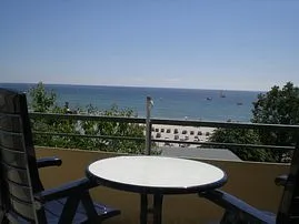 Ostseeblick vom Wohnzimmer/Balkon