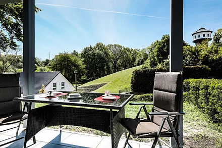 Sonnige Südterrasse