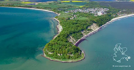 Wohnlage auf dem Göhrener Nordperd auf der Insel Rügen