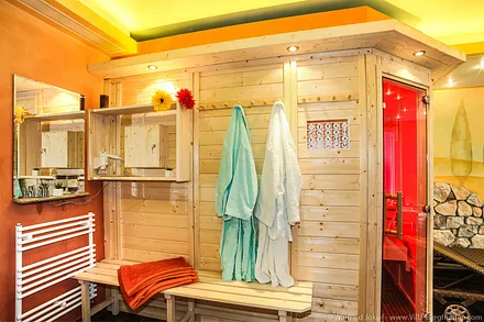 Sauna - Eingangbereich