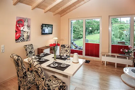 Wohnzimmer mit Aussicht