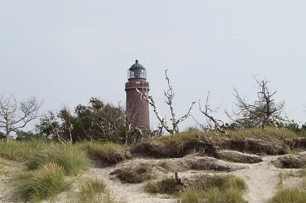Der Leuchtturm am Darßer Ort