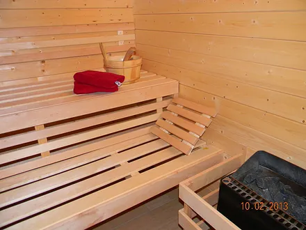 Unsere Sauna für die kalte Jahreszeit