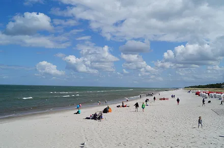 der Strand von Prerow