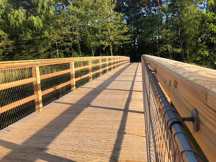 die neuen Brücken über den Prerow-Strom