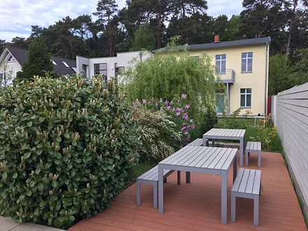 Grillplatz im Garten