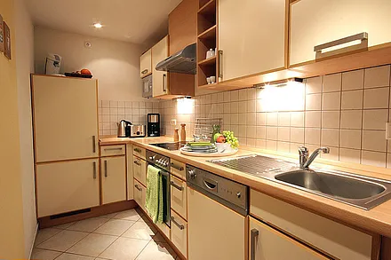 Vollausgestattete Küchenzeile