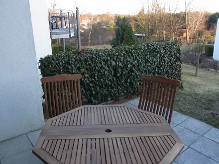 Blick von der Terasse