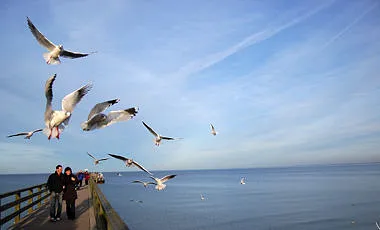 Seebrücke in Zinnowitz (Nachbarort)