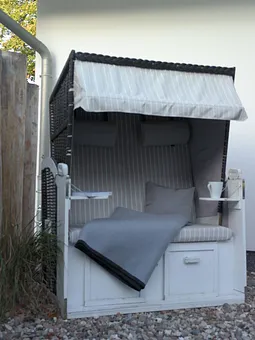 Relaxen im Strandkorb