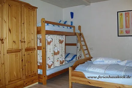 Etagenbett im Schlafzimmer