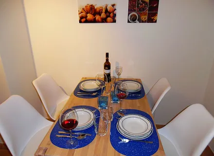 Essplatz in der Küche