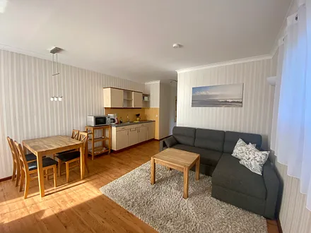 Wohnraum mit Küchenzeile