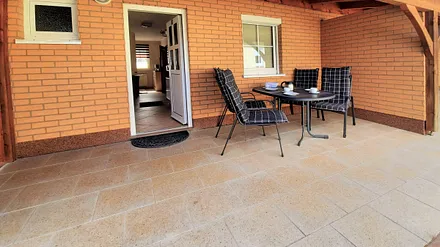 Überdachte Terrasse