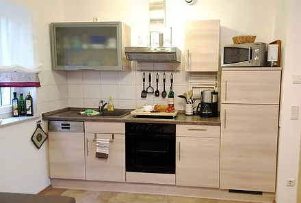 Küche - FeWo I im Erdgeschoss 