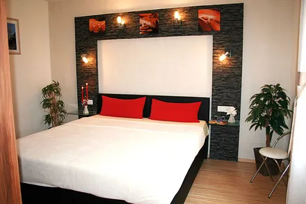 Schlafzimmer - FeWo I im Erdgeschoss