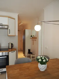 Ferienwohnung Hafenidyll Nr. 11 - vollständige Küchenzeile