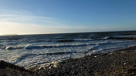 Ostsee Dranske Richtung Hiddensee