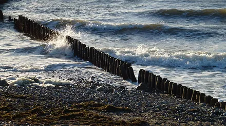 Ostsee Dranske Richtung Hiddensee