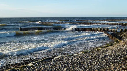 Ostsee Dranske Richtung Hiddensee