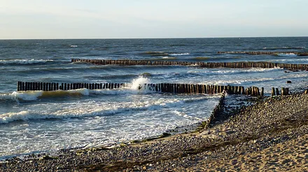 Ostsee Dranske Richtung Hiddensee