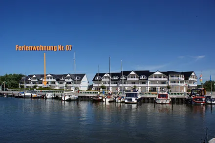 Ferienwohnung Hafenidyll Nr. 07 mit Hafenblick