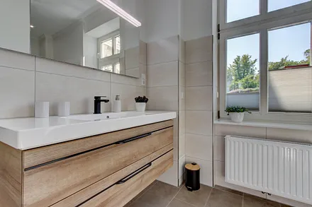 Tageslichtbad mit Regendusche