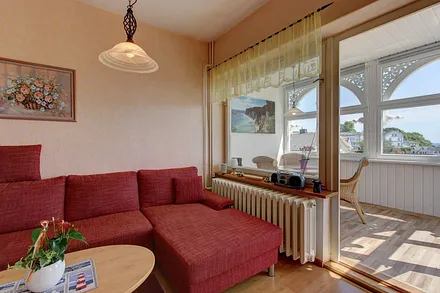 Wohn-Schlafzimmer - Sitzgarnitur