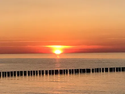 spektakuläre Sonnenuntergänge