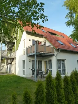 Außenansicht auf Balkon