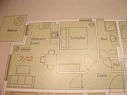 Grundriss Wohnung 7 in der Villa Lena