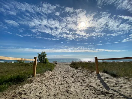 Baden und erholen in und an der Ostsee