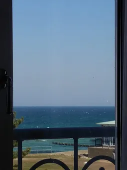 Meerblick aus dem Nordwest Fenster 