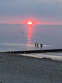 Sonnenuntergang im Sommer