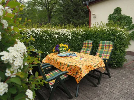 Sitzecke Im Garten