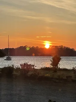 Sonnenuntergang in Maasholm